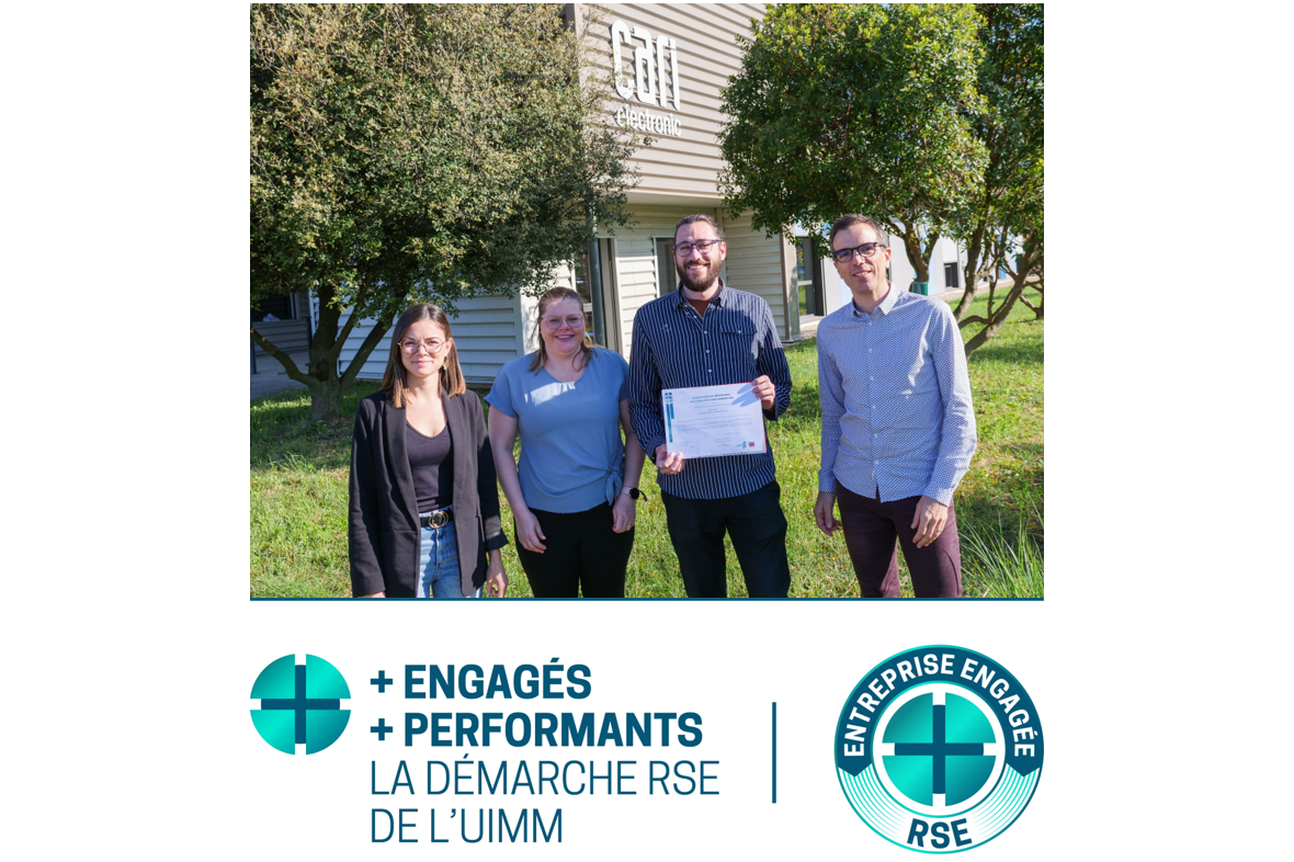 CARI Electronic s’engage pour une industrie +Engagée +Performante